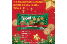 Haz de tu Navidad un momento dulce con Galletas Noel 9 galletas dulces surtidas navidad